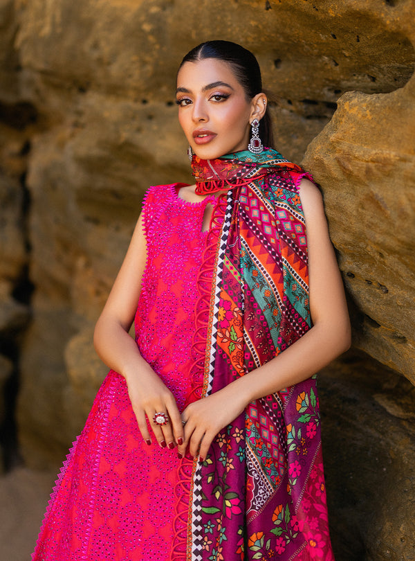 Zainab chottani | Luxury Chikankari 24 | LAALI - 6B