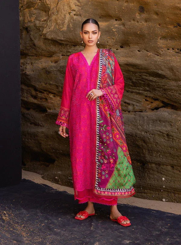 Zainab chottani | Luxury Chikankari 24 | LAALI - 6B - Rang-e-Khaas