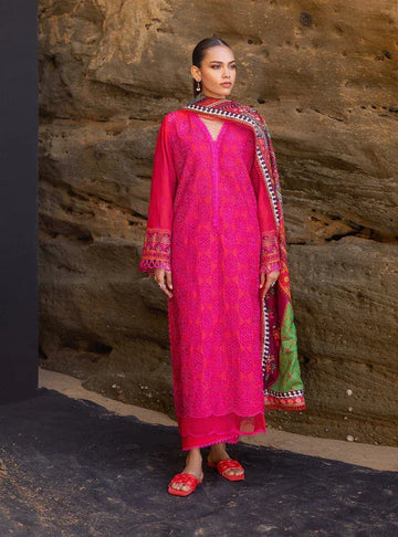 Zainab chottani | Luxury Chikankari 24 | LAALI - 6B - Rang-e-Khaas