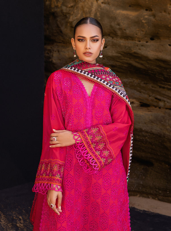 Zainab chottani | Luxury Chikankari 24 | LAALI - 6B