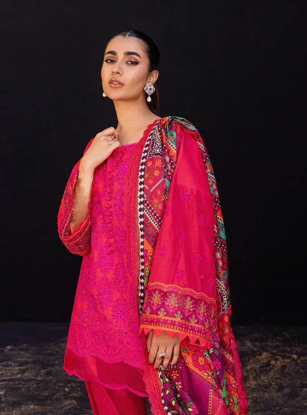 Zainab chottani | Luxury Chikankari 24 | LAALI - 6B - Rang-e-Khaas