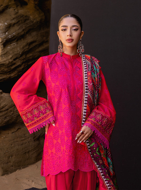 Zainab chottani | Luxury Chikankari 24 | LAALI - 6B