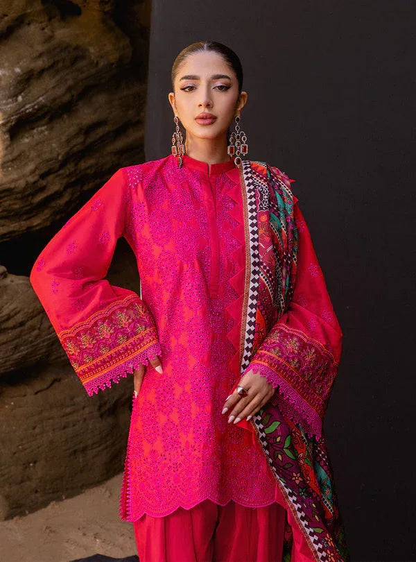 Zainab chottani | Luxury Chikankari 24 | LAALI - 6B - Rang-e-Khaas