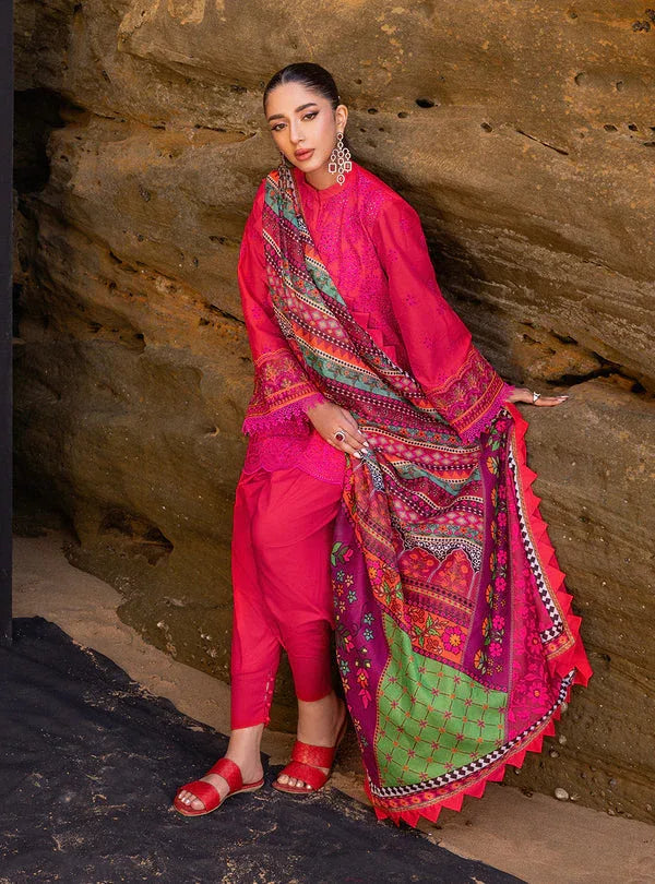 Zainab chottani | Luxury Chikankari 24 | LAALI - 6B - Rang-e-Khaas