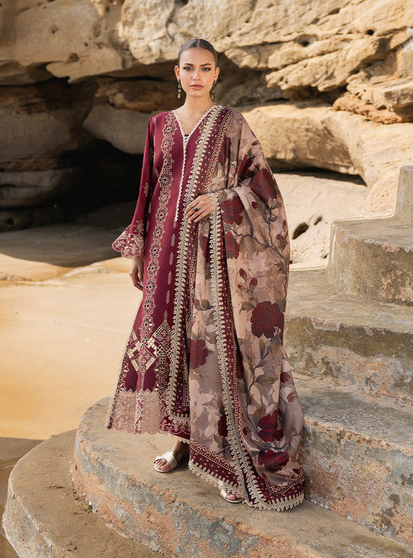 Zainab chottani | Luxury Chikankari 24 | AYSEL - 1B