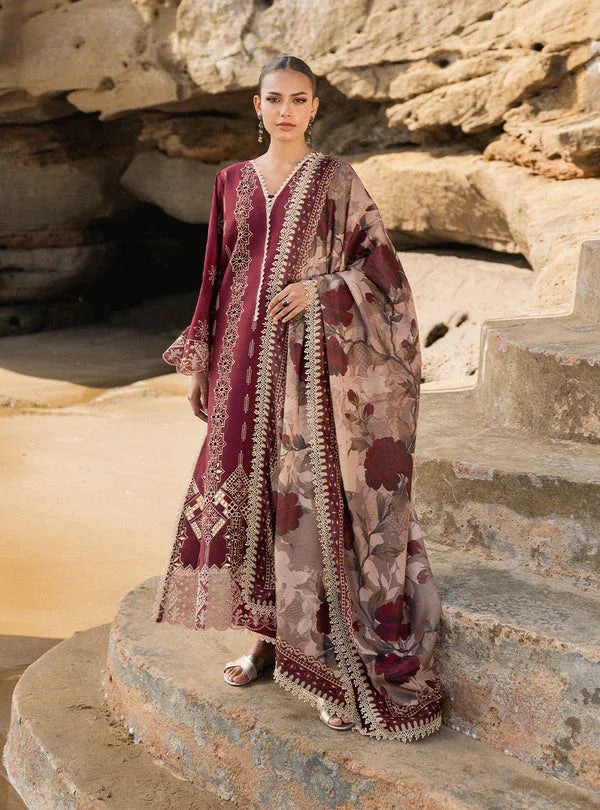 Zainab chottani | Luxury Chikankari 24 | AYSEL - 1B - Rang-e-Khaas