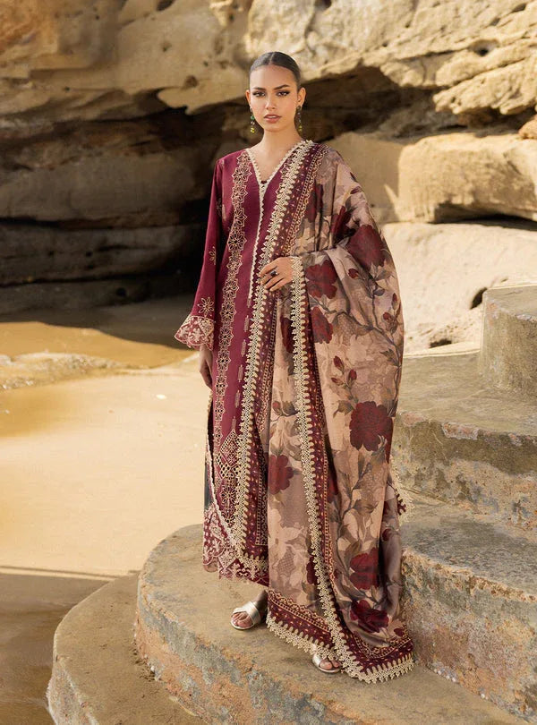 Zainab chottani | Luxury Chikankari 24 | AYSEL - 1B - Rang-e-Khaas