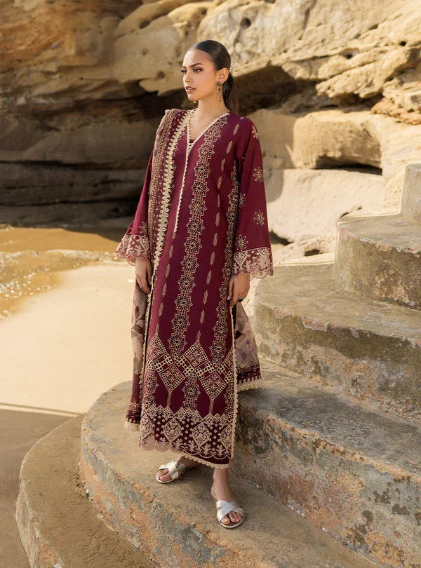 Zainab chottani | Luxury Chikankari 24 | AYSEL - 1B - Rang-e-Khaas