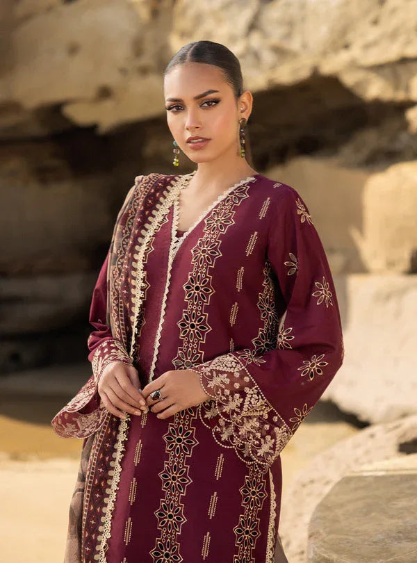 Zainab chottani | Luxury Chikankari 24 | AYSEL - 1B - Rang-e-Khaas