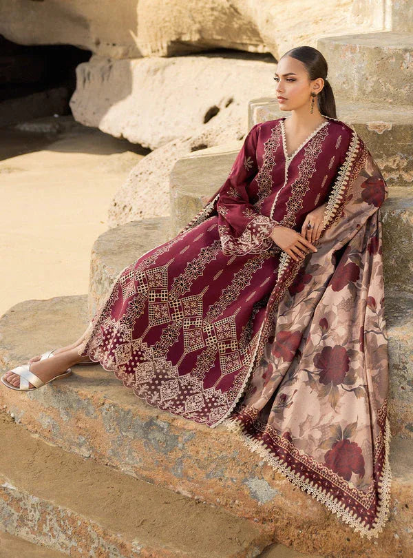 Zainab chottani | Luxury Chikankari 24 | AYSEL - 1B - Rang-e-Khaas