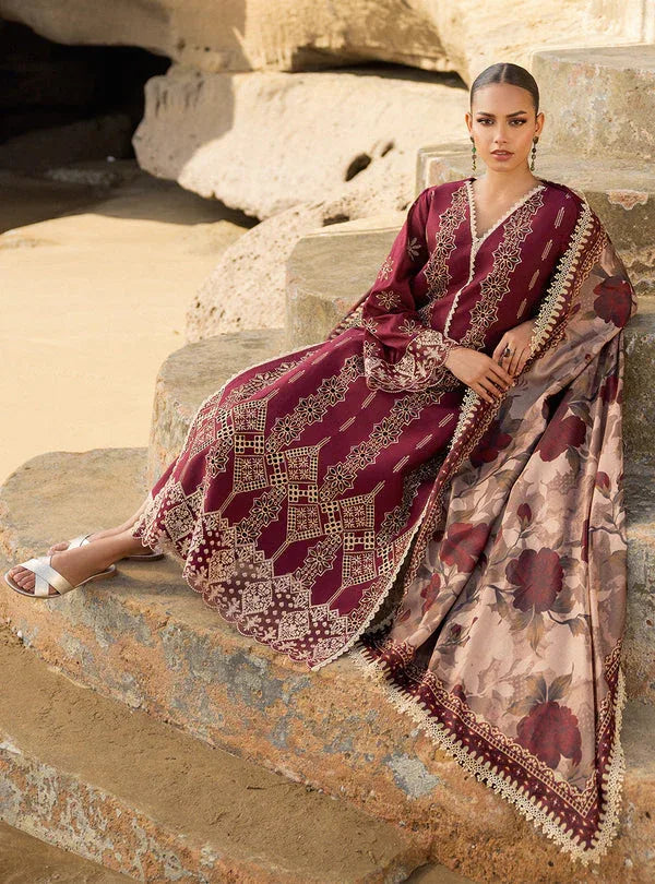 Zainab chottani | Luxury Chikankari 24 | AYSEL - 1B - Rang-e-Khaas