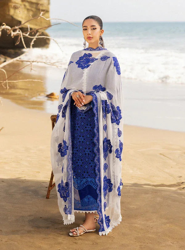 Zainab chottani | Luxury Chikankari 24 | MOTIA - 7A - Rang-e-Khaas