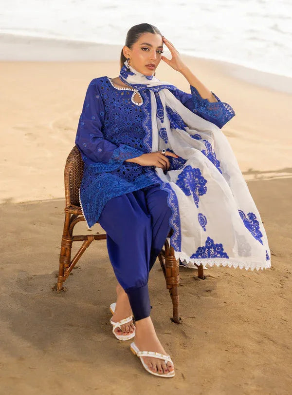 Zainab chottani | Luxury Chikankari 24 | MOTIA - 7A - Rang-e-Khaas