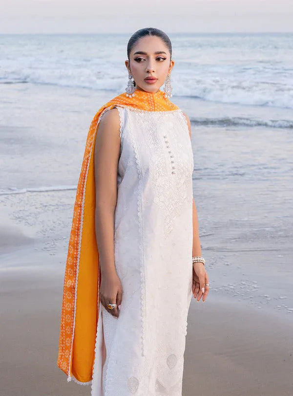 Zainab chottani | Luxury Chikankari 24 | CHUNARI - 3B - Rang-e-Khaas