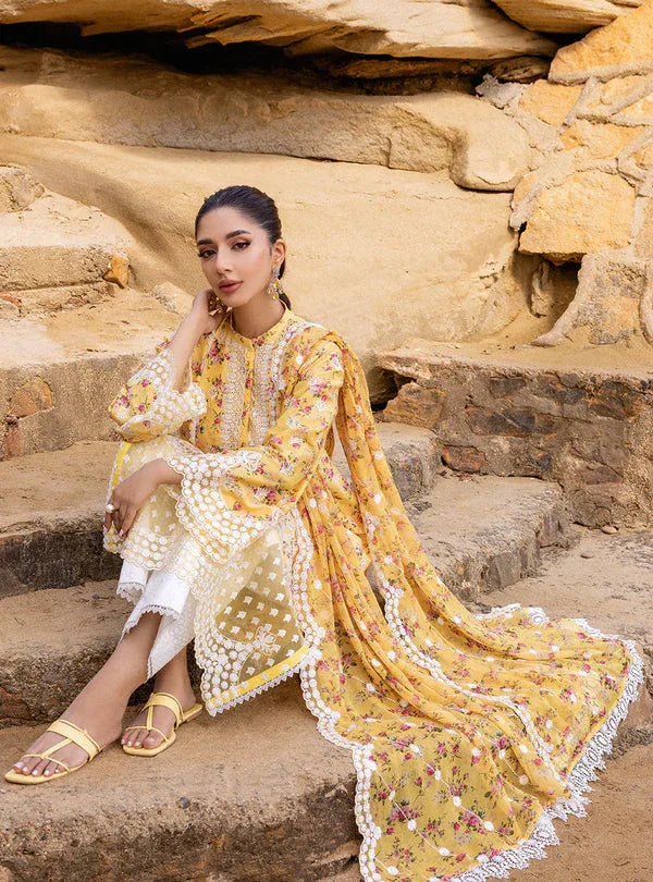 Zainab chottani | Luxury Chikankari 24 | ESME - 9B - Rang-e-Khaas