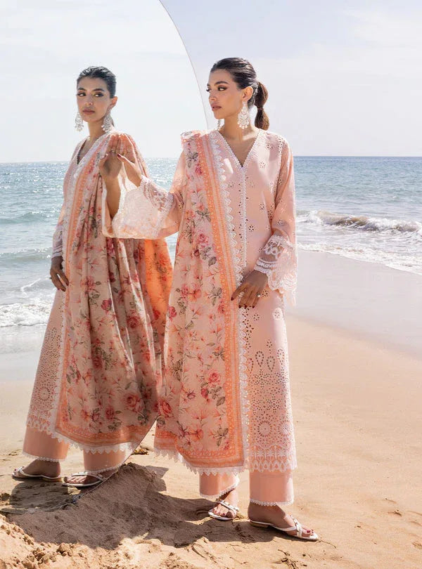 Zainab chottani | Luxury Chikankari 24 | NORA - 2A - Rang-e-Khaas