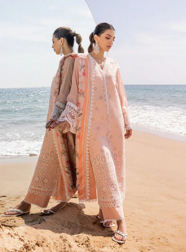 Zainab chottani | Luxury Chikankari 24 | NORA - 2A - Rang-e-Khaas