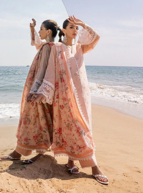 Zainab chottani | Luxury Chikankari 24 | NORA - 2A - Rang-e-Khaas