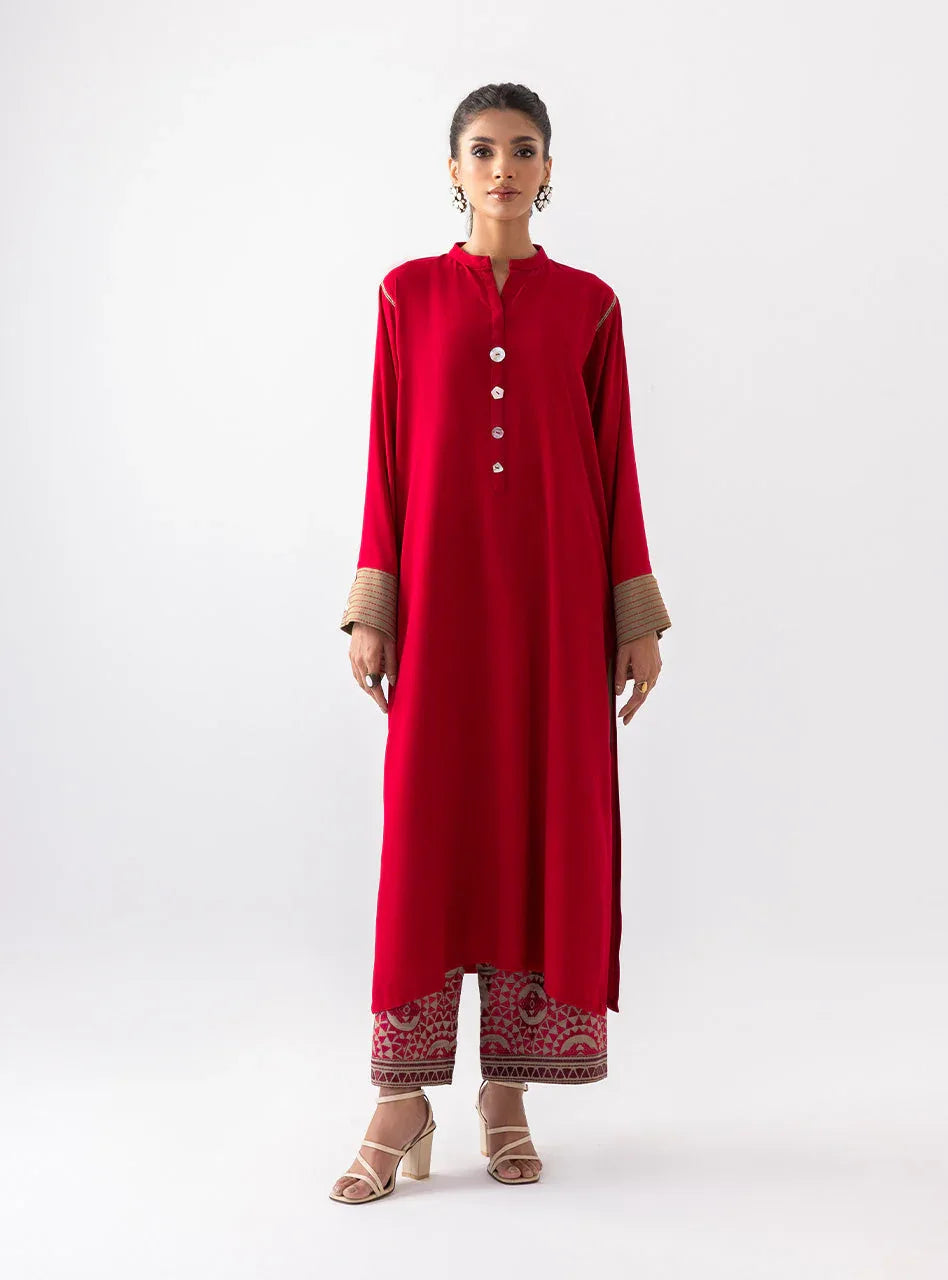 Zainab Chottani | Aara Casual Pret |  Prime Rose - Rang-e-Khaas