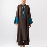 Zainab Chottani | Aara Casual Pret | Dark Chrome
