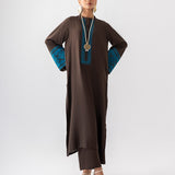 Zainab Chottani | Aara Casual Pret | Dark Chrome
