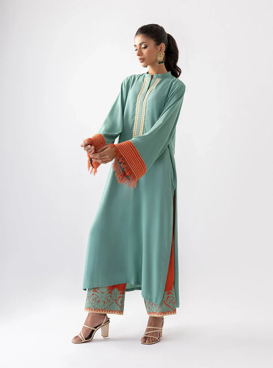 Zainab Chottani | Aara Casual Pret |  Olivia Glaze - Rang-e-Khaas