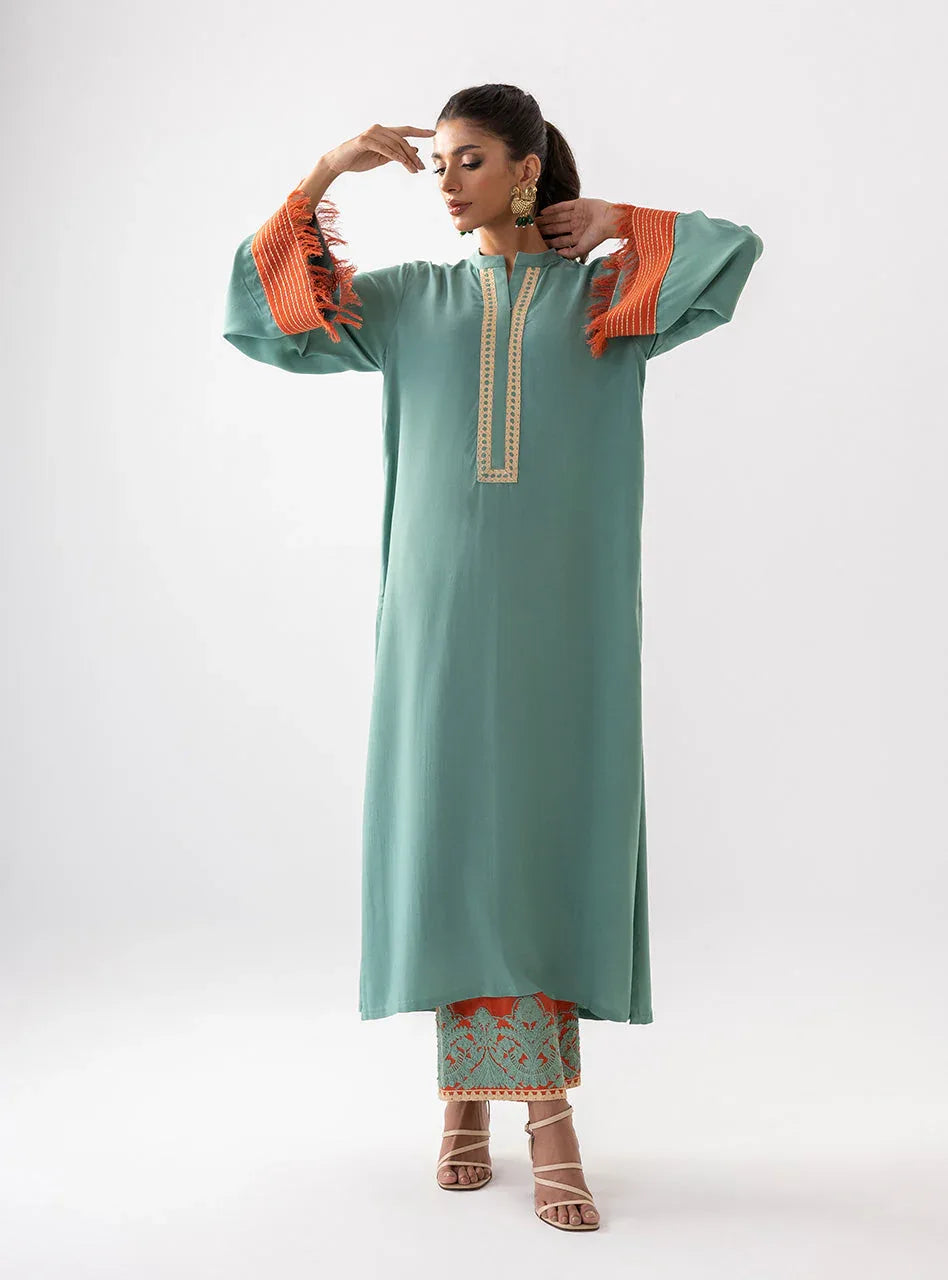Zainab Chottani | Aara Casual Pret |  Olivia Glaze - Rang-e-Khaas