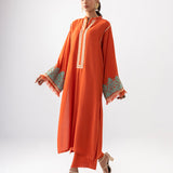 Zainab Chottani | Aara Casual Pret | Pumpkin Opal