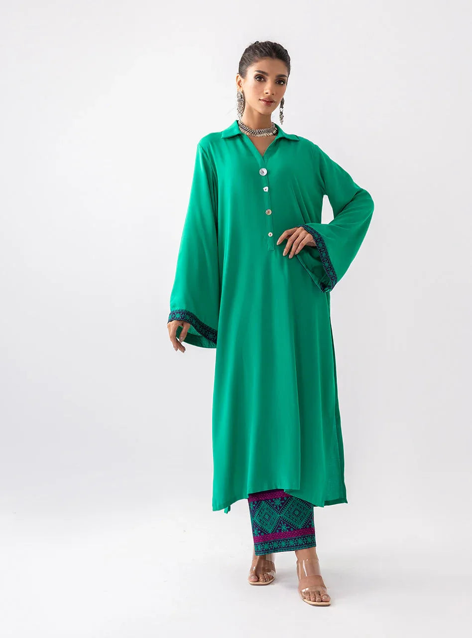 Zainab Chottani | Aara Casual Pret |  Serene Bloom - Rang-e-Khaas