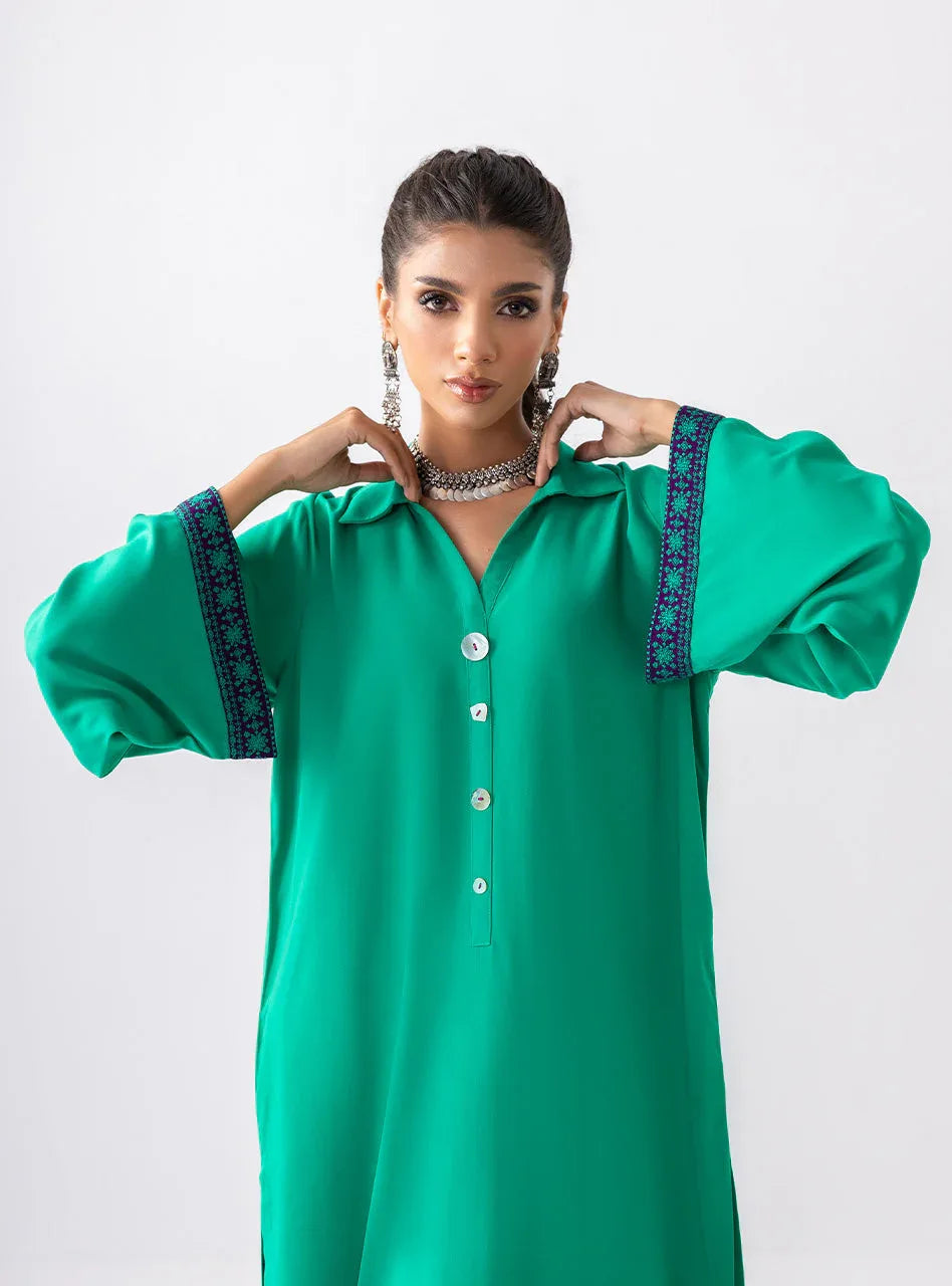 Zainab Chottani | Aara Casual Pret |  Serene Bloom - Rang-e-Khaas