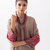 Zainab Chottani | Aara Casual Pret |  Sandy Beige