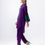 Zainab Chottani | Aara Casual Pret |  Blushing Plum