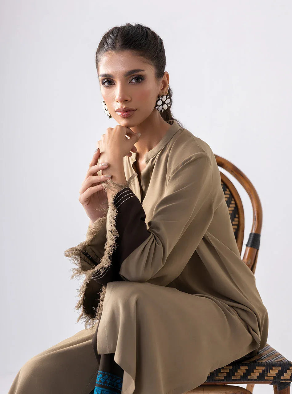 Zainab Chottani | Aara Casual Pret |  Rusty Rave - Rang-e-Khaas
