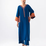 Zainab Chottani | Aara Casual Pret |  Electric Sapphire