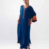 Zainab Chottani | Aara Casual Pret |  Electric Sapphire