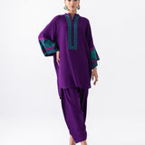 Zainab Chottani | Aara Casual Pret |  Blushing Plum