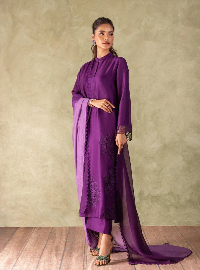 Zainab Chottani | Eid Edit 24 | ENCHANTING AMETHYST - Rang-e-Khaas