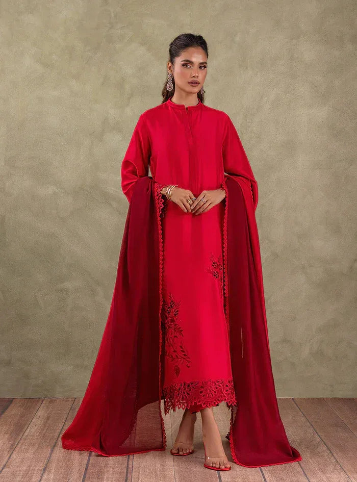 Zainab Chottani | Eid Edit 24 | Scarlet Rose - Rang-e-Khaas