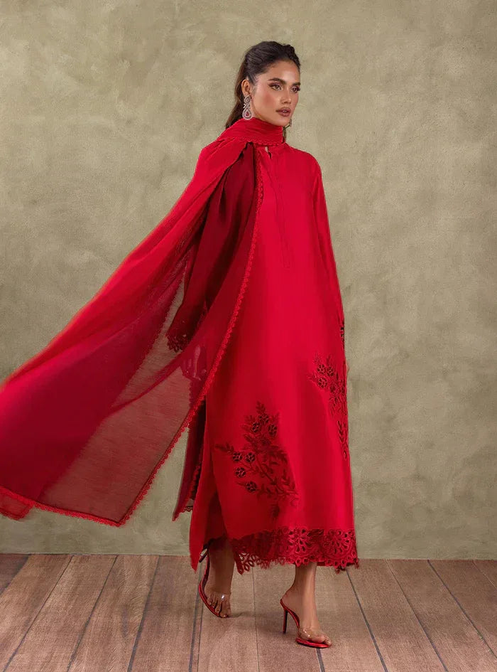 Zainab Chottani | Eid Edit 24 | Scarlet Rose - Rang-e-Khaas