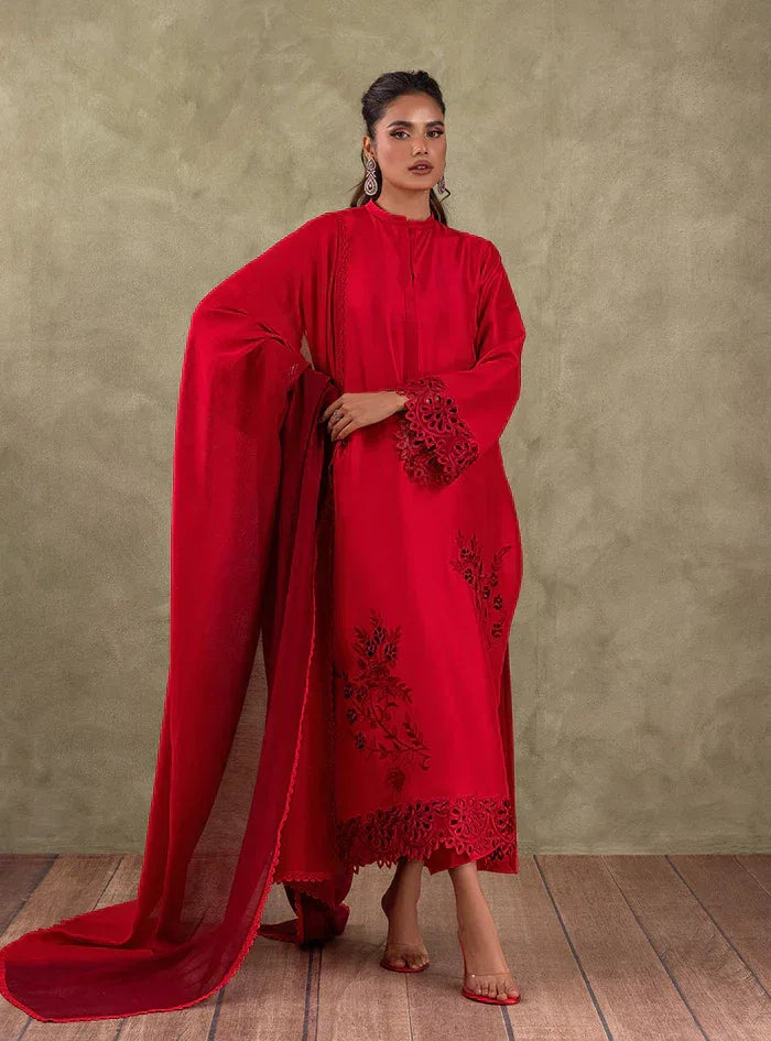 Zainab Chottani | Eid Edit 24 | Scarlet Rose - Rang-e-Khaas