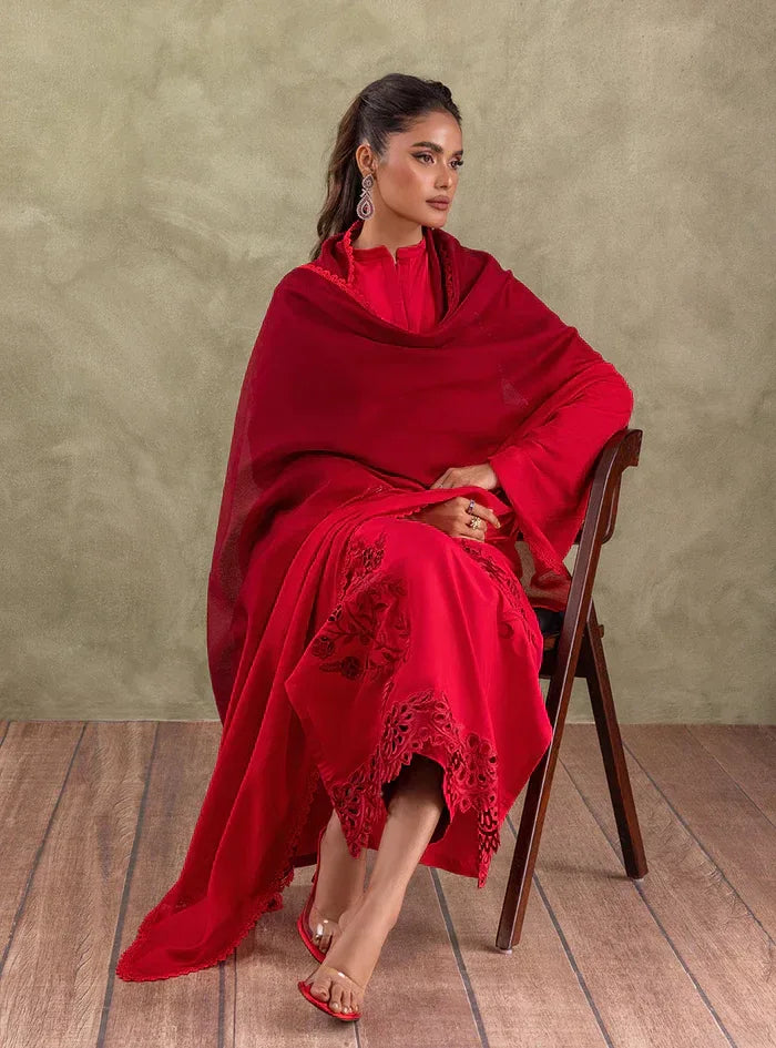 Zainab Chottani | Eid Edit 24 | Scarlet Rose - Rang-e-Khaas