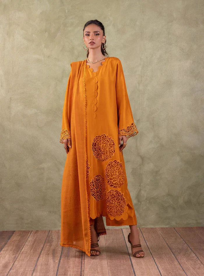 Zainab Chottani | Eid Edit 24 | Burning Amber - Rang-e-Khaas