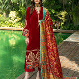 Zainab Chottani | Makhmal Luxe Pret | Ghermez
