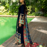 Zainab Chottani | Makhmal Luxe Pret | Farrin