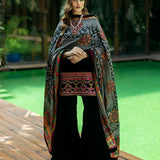 Zainab Chottani | Makhmal Luxe Pret | Zulmat