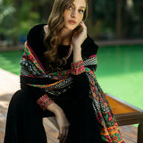 Zainab Chottani | Makhmal Luxe Pret | Zulmat