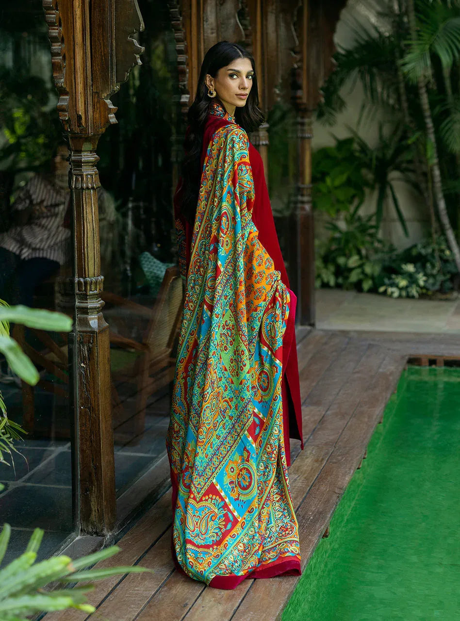 Zainab Chottani | Makhmal Luxe Pret | Shehla - Rang-e-Khaas