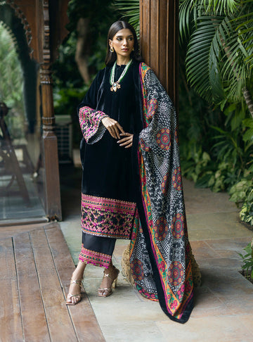 Zainab Chottani | Makhmal Luxe Pret | Ghazaleh - Rang-e-Khaas
