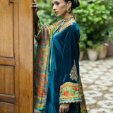 Zainab Chottani | Makhmal Luxe Pret | Soltani