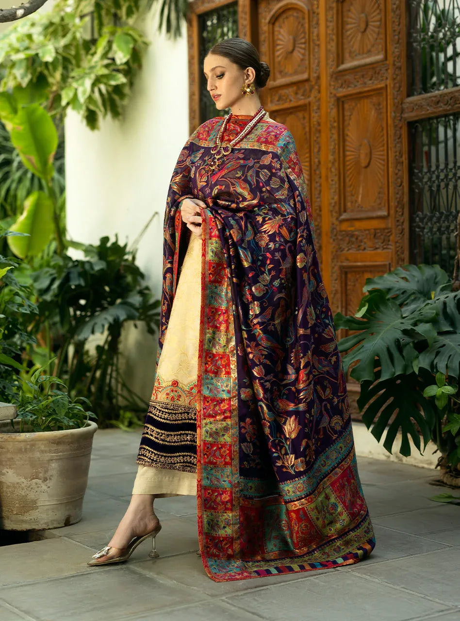 Zainab Chottani | Makhmal Luxe Pret | Zarrin - Rang-e-Khaas